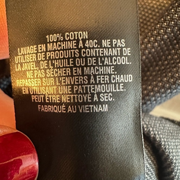 TED BAKER Endurance 16.5 34/35 Blue Flip Contrast Cuff Spread Collar 100% Cotton - Picture 8 of 10